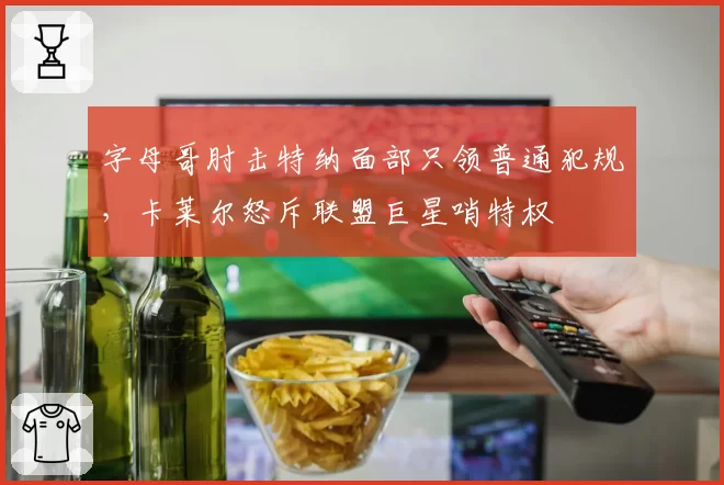 字母哥肘击特纳面部只领普通犯规，卡莱尔怒斥联盟巨星哨特权