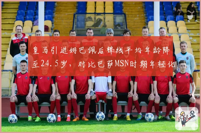 皇马引进姆巴佩后锋线平均年龄降至24.5岁，对比巴萨MSN时期年轻化进程加速